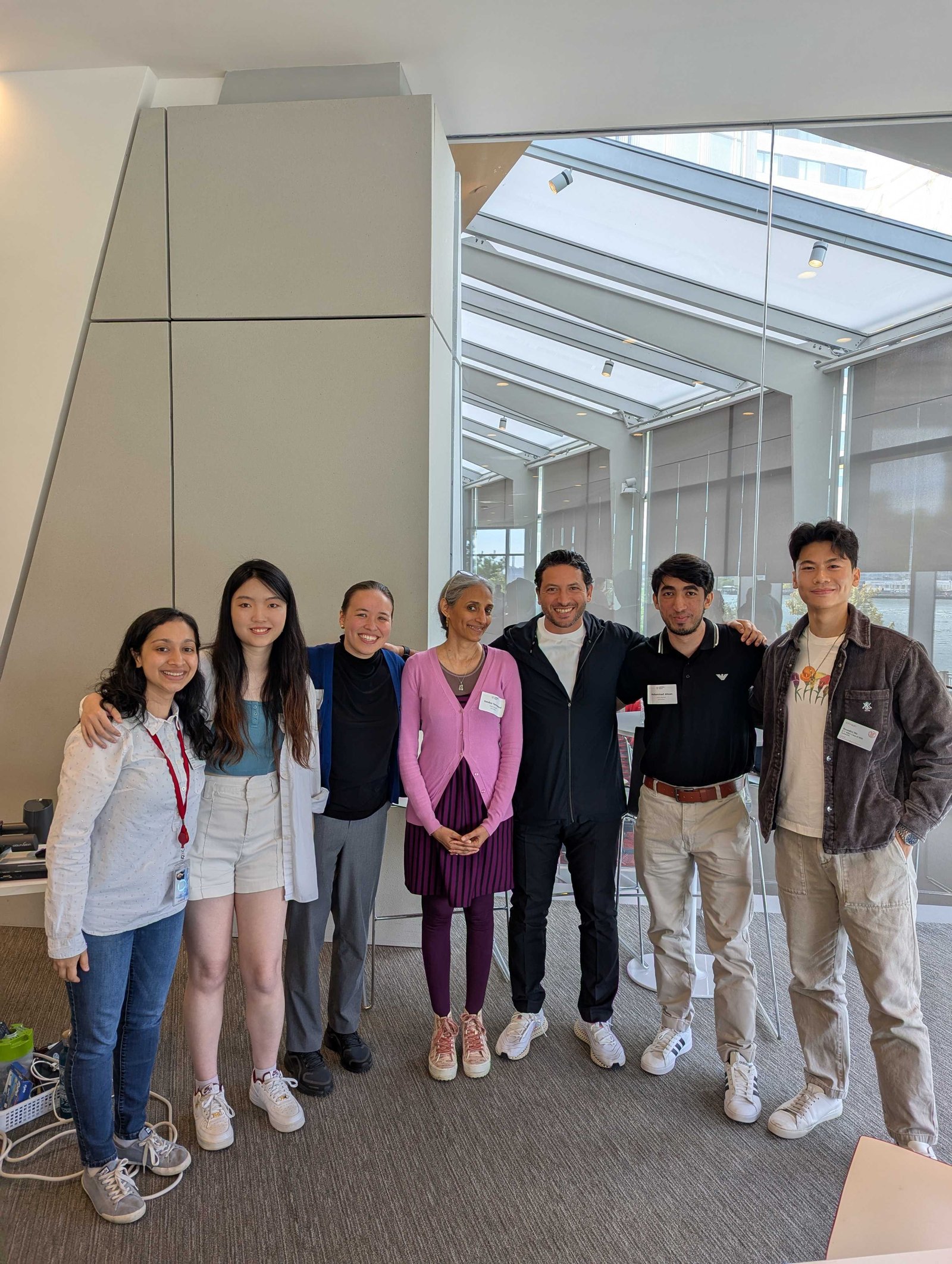 Team Storm Logic together after the hackathon